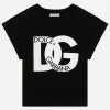 Jersey T-shirt with DG maxi-logo