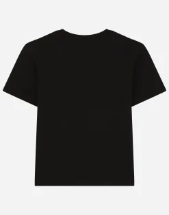 Jersey T-shirt with DG Milano logo
