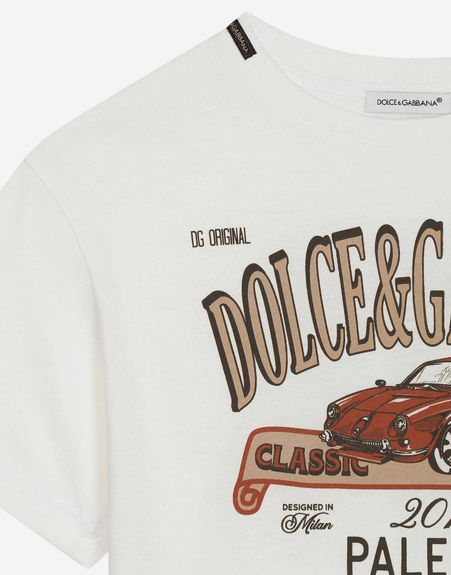 Jersey T-shirt with DG Palermo logo