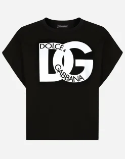 Jersey T-shirt with DG print