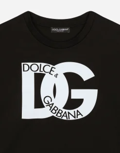 Jersey T-shirt with DG print