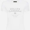 Jersey T-shirt with Dolce&Gabbana lettering