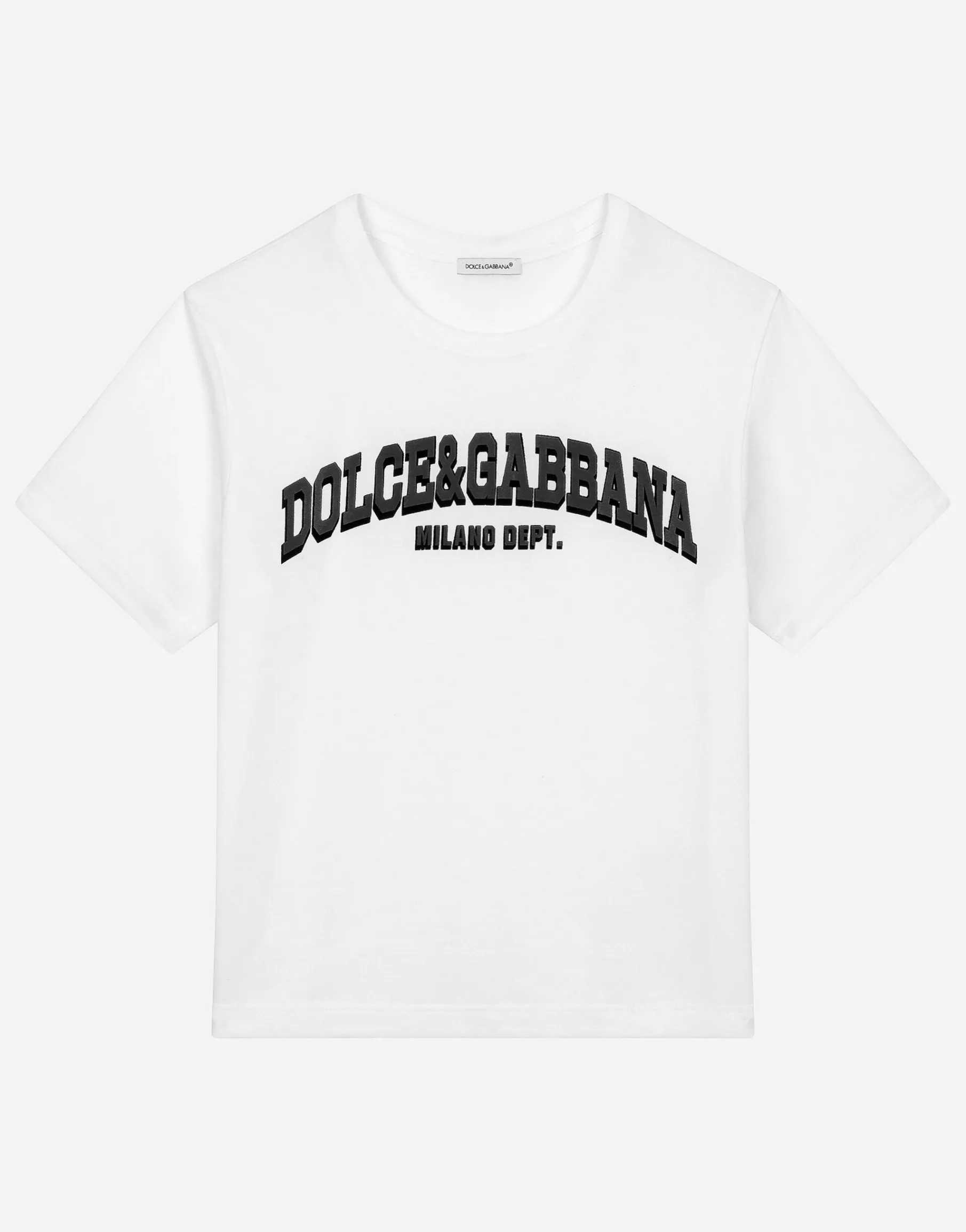 Jersey T-shirt with Dolce&Gabbana logo