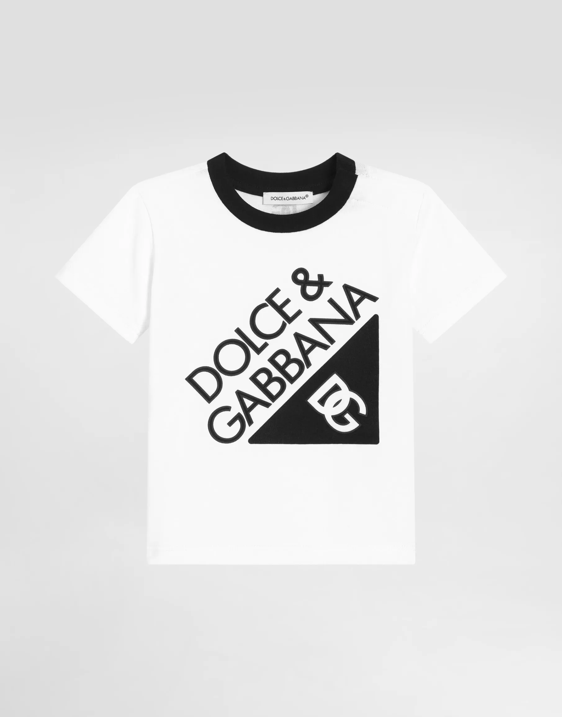 Jersey T-shirt with Dolce&Gabbana logo