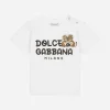 Jersey T-shirt with Dolce&Gabbana logo