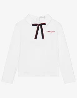 Jersey T-shirt with Dolce&Gabbana logo