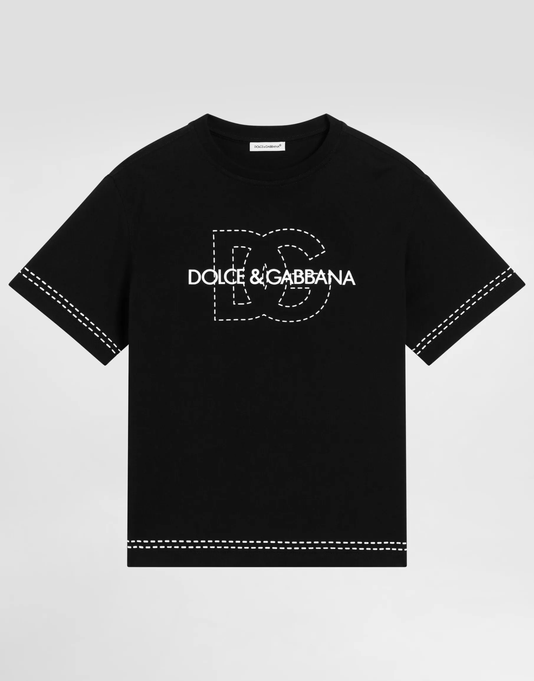 Jersey T-shirt with Dolce&Gabbana logo