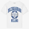 Jersey T-shirt with Dolce&Gabbana logo