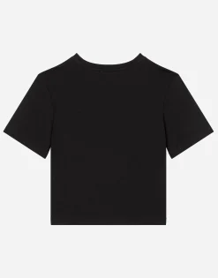 Jersey T-shirt with Dolce&Gabbana logo