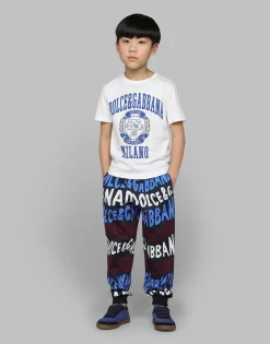 Jersey T-shirt with Dolce&Gabbana logo