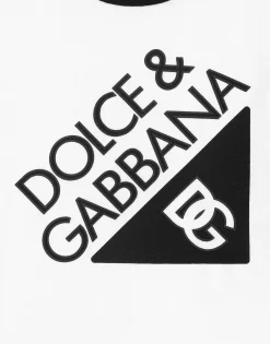 Jersey T-shirt with Dolce&Gabbana logo