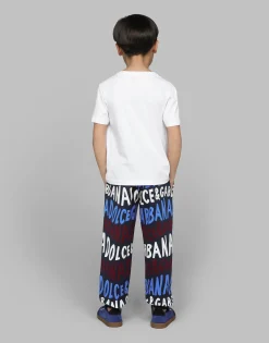Jersey T-shirt with Dolce&Gabbana logo