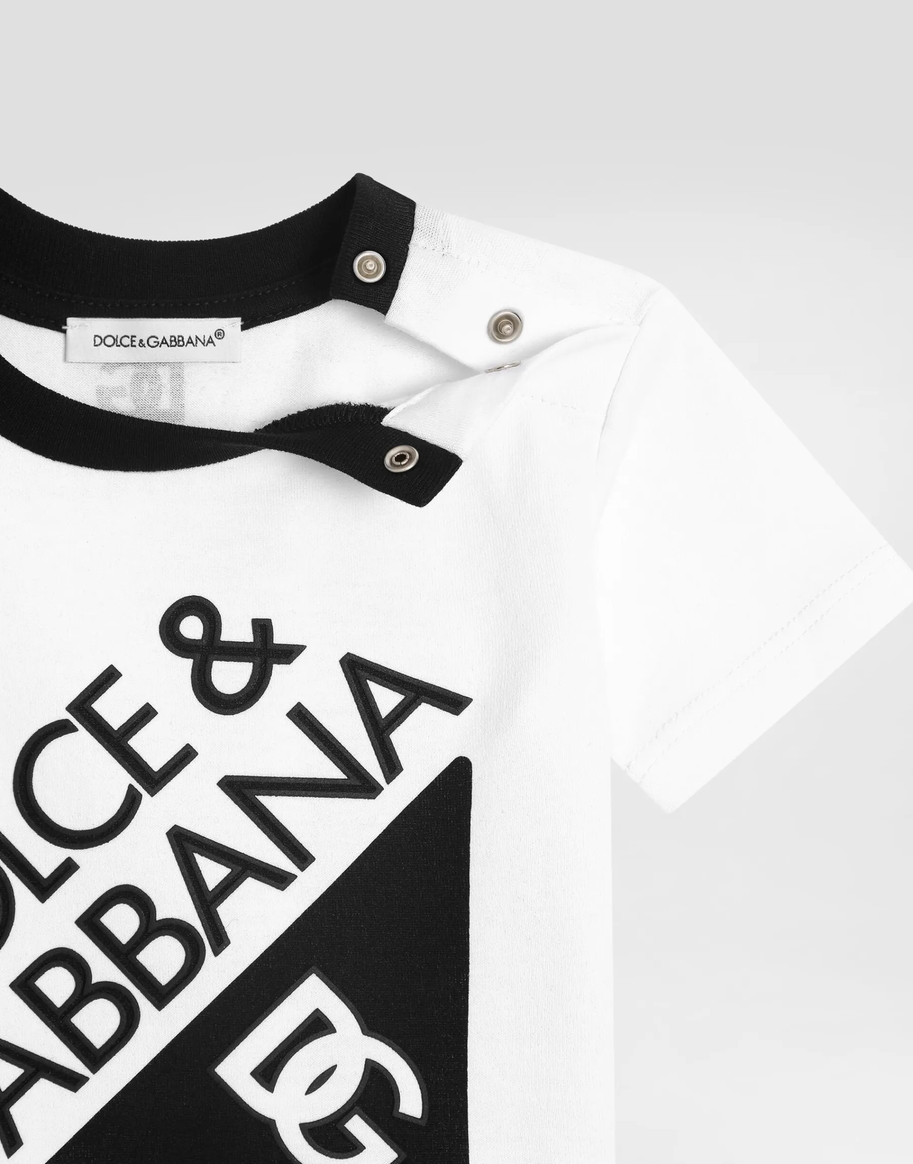 Jersey T-shirt with Dolce&Gabbana logo