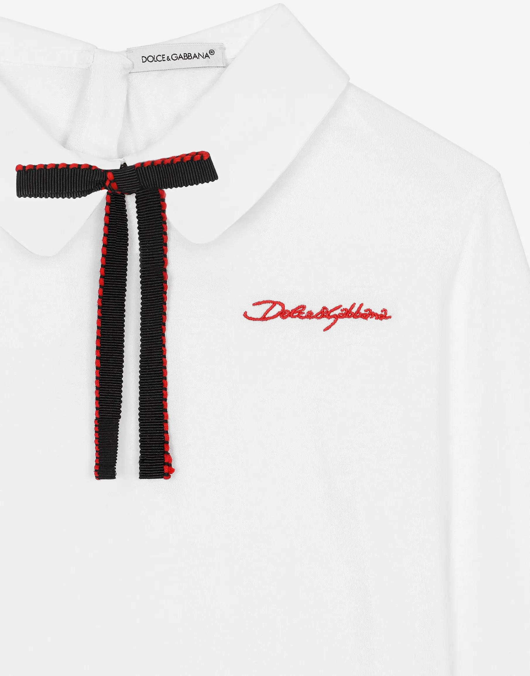 Jersey T-shirt with Dolce&Gabbana logo
