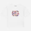 Jersey T-shirt with floral DG print