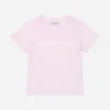 Jersey T-shirt with logo print