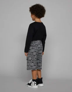 Jersey T-shirt with logo print