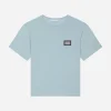 Jersey T-shirt with logo tag