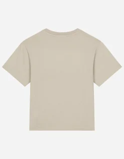 Jersey T-shirt with logo tag