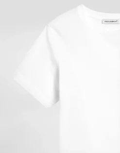 Jersey T-shirt with patch