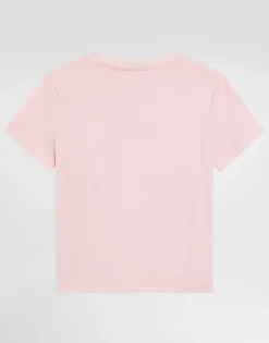 Jersey T-shirt with rhinestone details