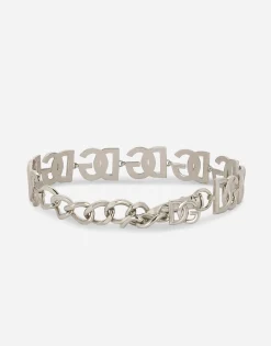 KIM DOLCE&GABBANA Choker with DG multi-logo