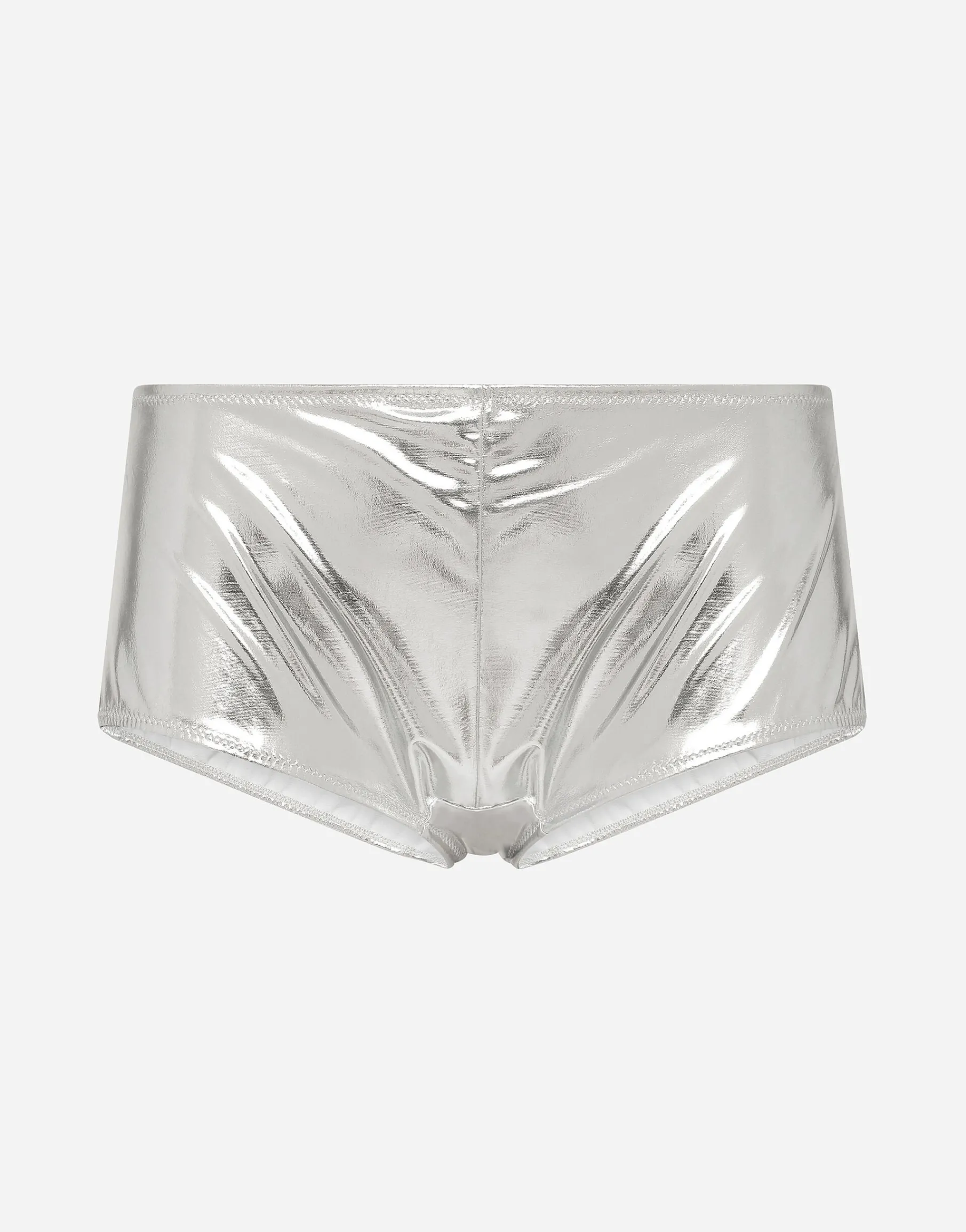 KIM DOLCE&GABBANA Coated stretch jersey high-waisted panties