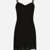 KIM DOLCE&GABBANA Cordonetto lace minidress