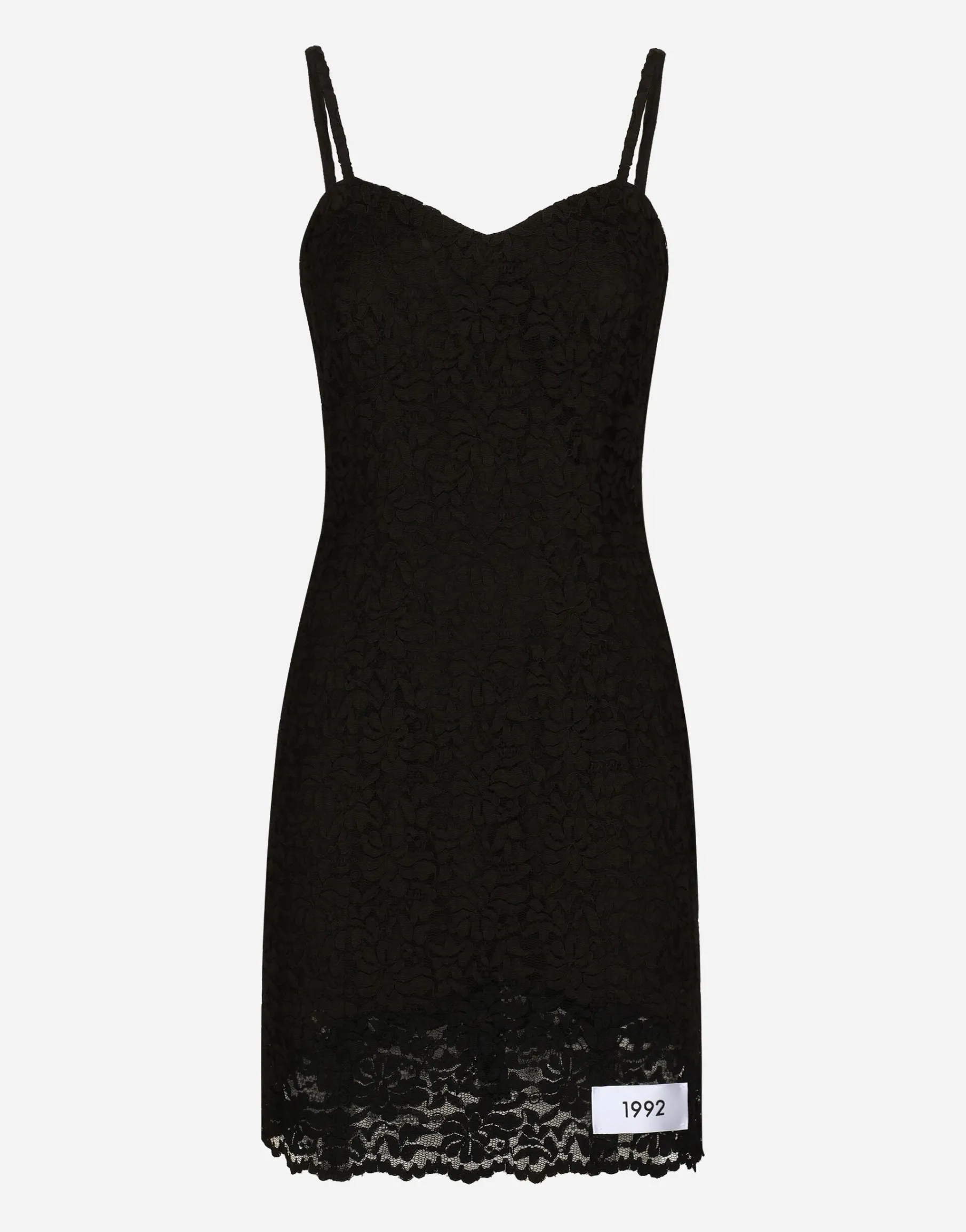 KIM DOLCE&GABBANA Cordonetto lace minidress