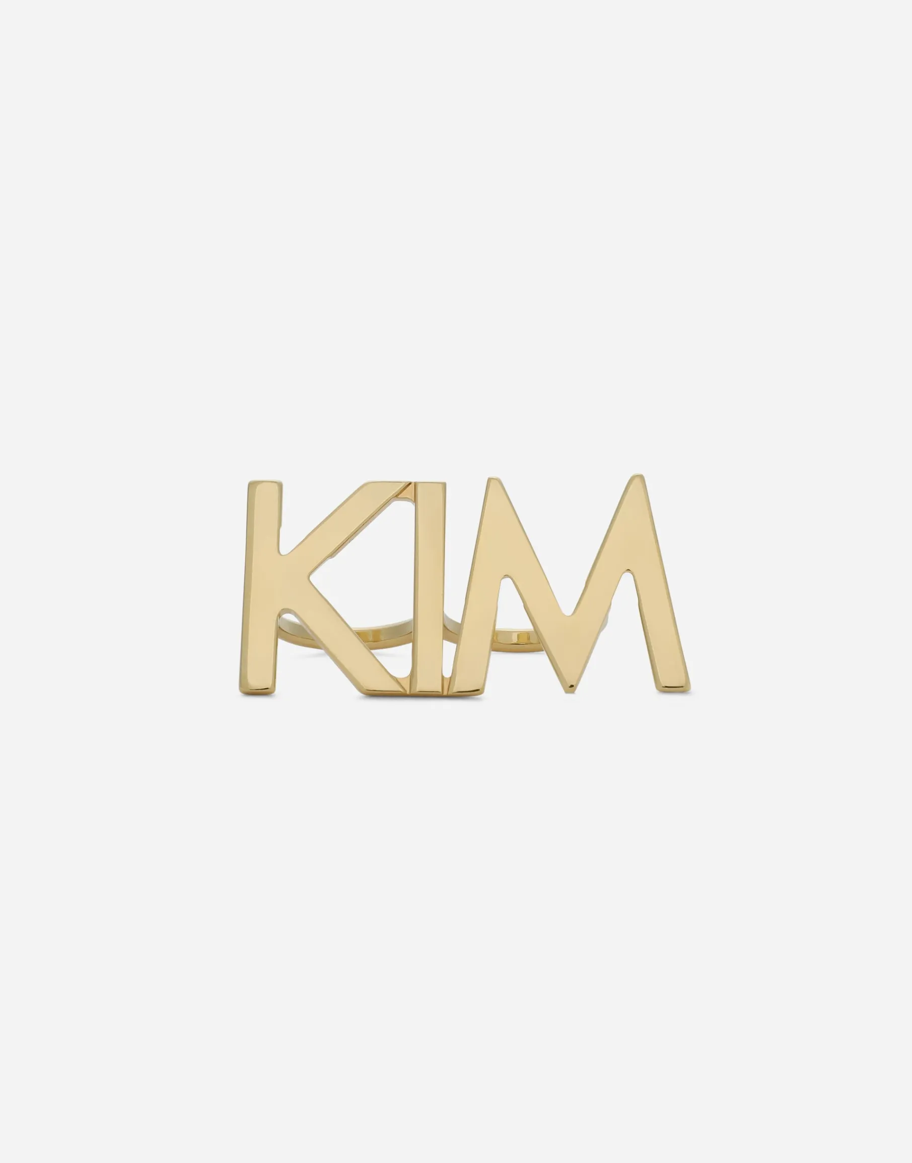 KIM DOLCE&GABBANA Double "KIM" ring