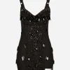KIM DOLCE&GABBANA Embroidered minidress