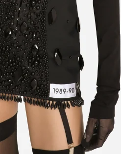 KIM DOLCE&GABBANA Embroidered minidress