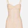 KIM DOLCE&GABBANA Marquisette bodysuit