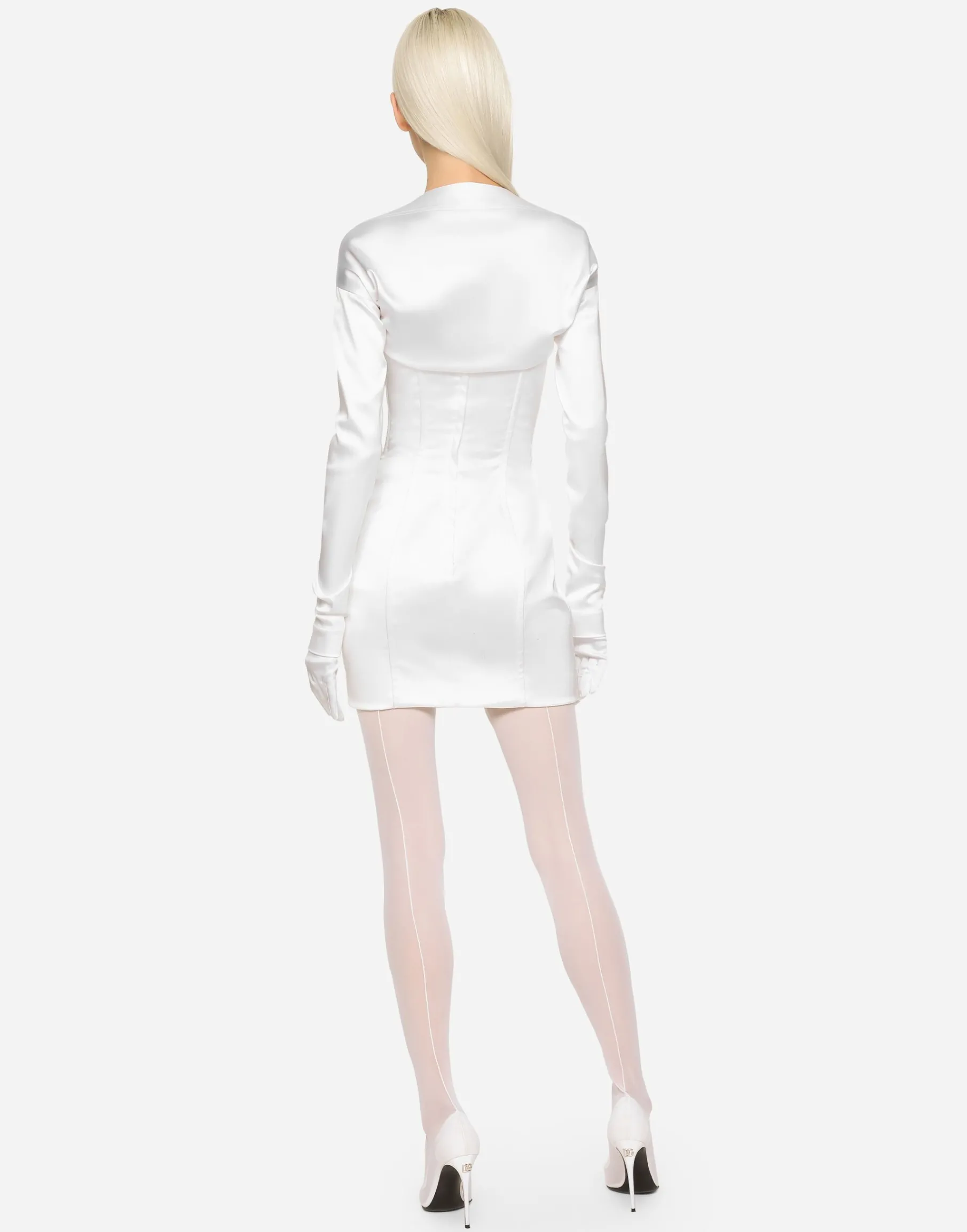 KIM DOLCE&GABBANA Satin shrug