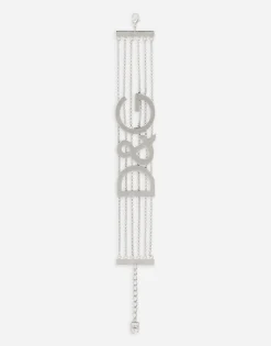 KIM DOLCE&GABBANA Semi-rigid “D&G” multi-chain choker