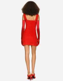 KIM DOLCE&GABBANA Terrycloth minidress