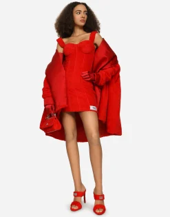 KIM DOLCE&GABBANA Terrycloth minidress