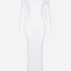 KIM DOLCE&GABBANA Tulle calf-length dress