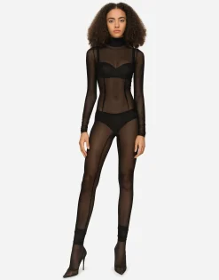 KIM DOLCE&GABBANA Tulle jumpsuit