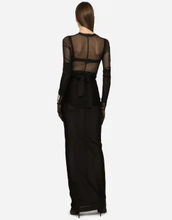 KIM DOLCE&GABBANA Tulle top