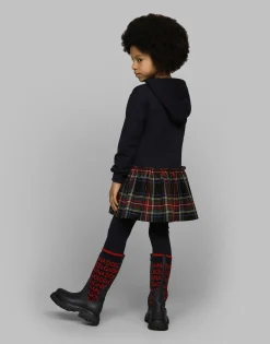 Knit boots with Dolce&Gabbana logo