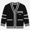Knit cardigan with Dolce&Gabbana logo