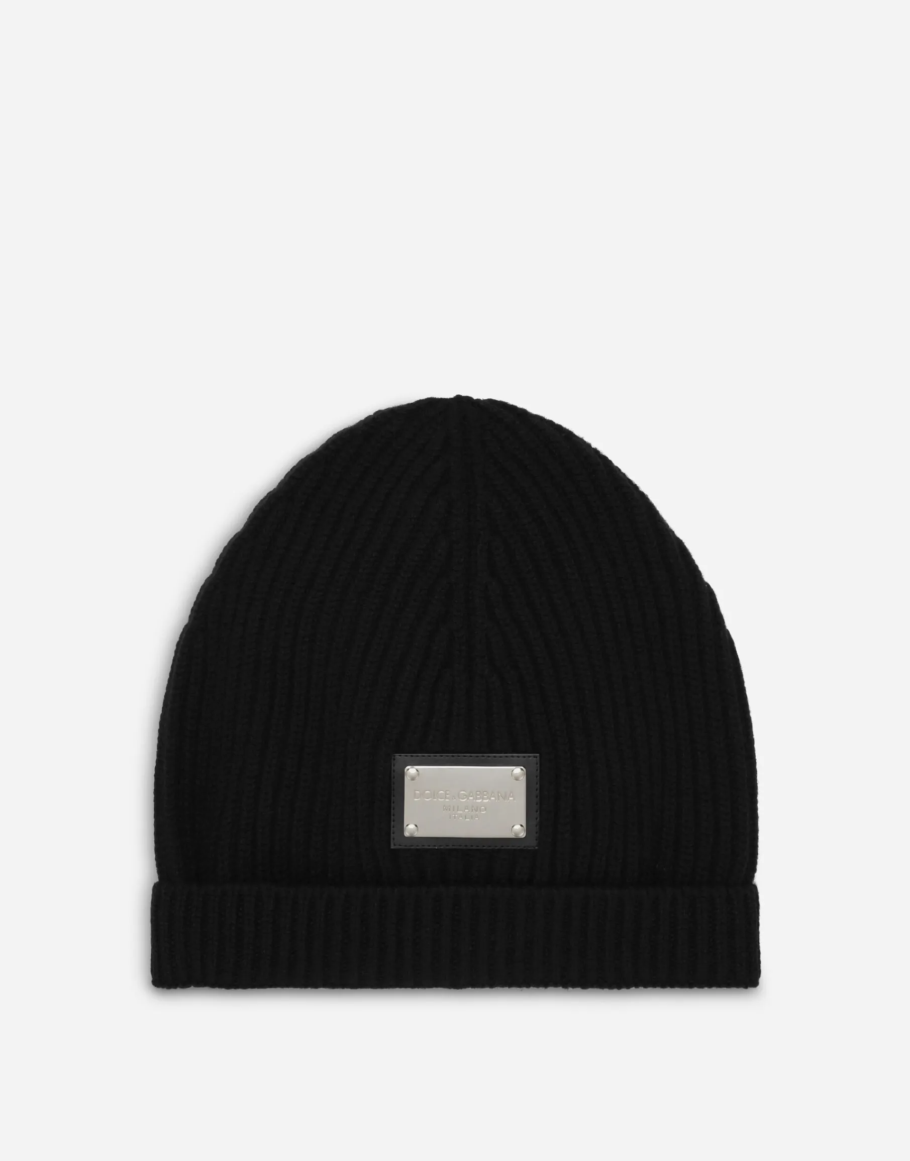 Knit hat with Dolce&Gabbana tag