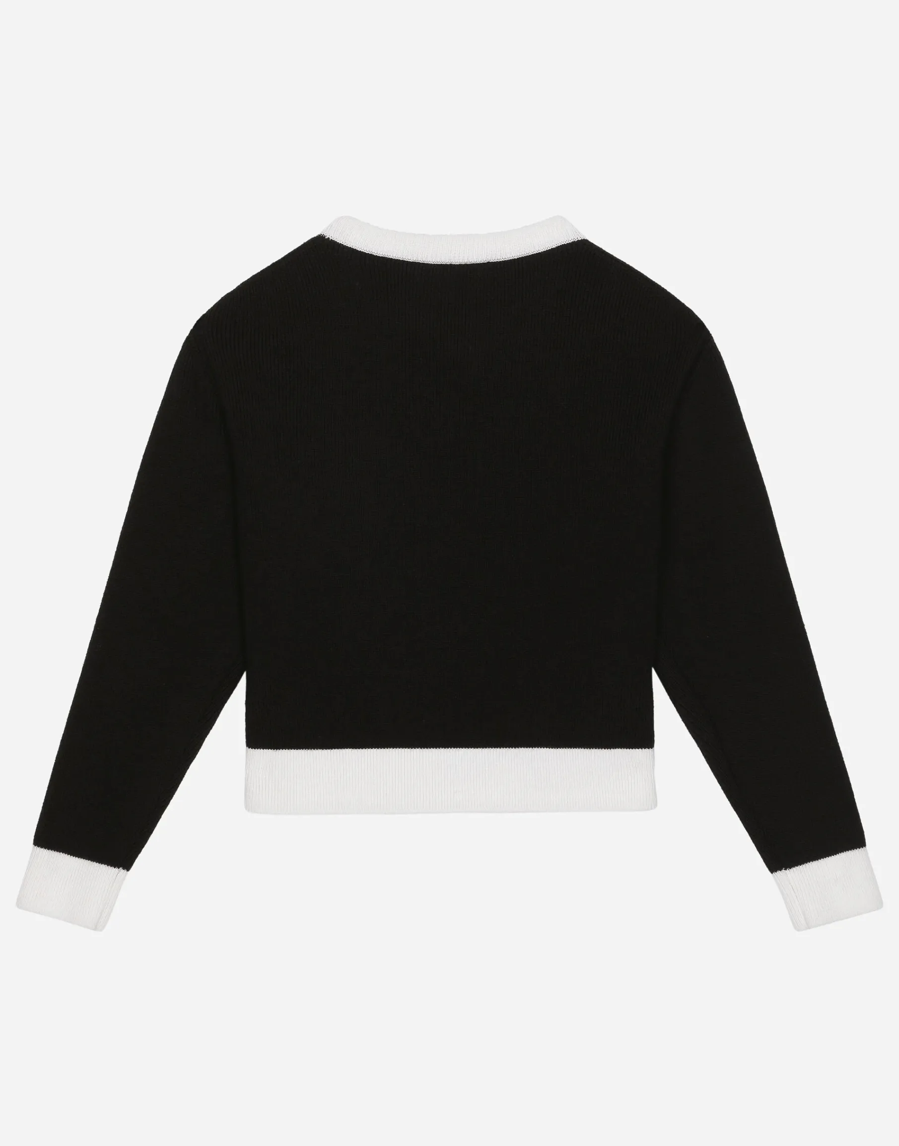 Knit pullover with DG logo
