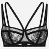 Lace balconette bra