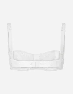 Lace balconette bra