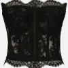Lace bustier