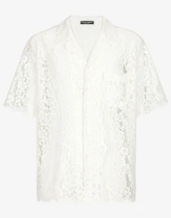 Lace Hawaiian shirt