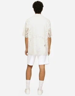 Lace Hawaiian shirt