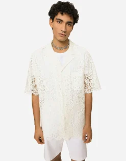 Lace Hawaiian shirt